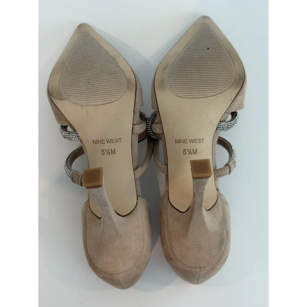 Nine West Women's Sparks Dress Pumps Size 5 1/2 M